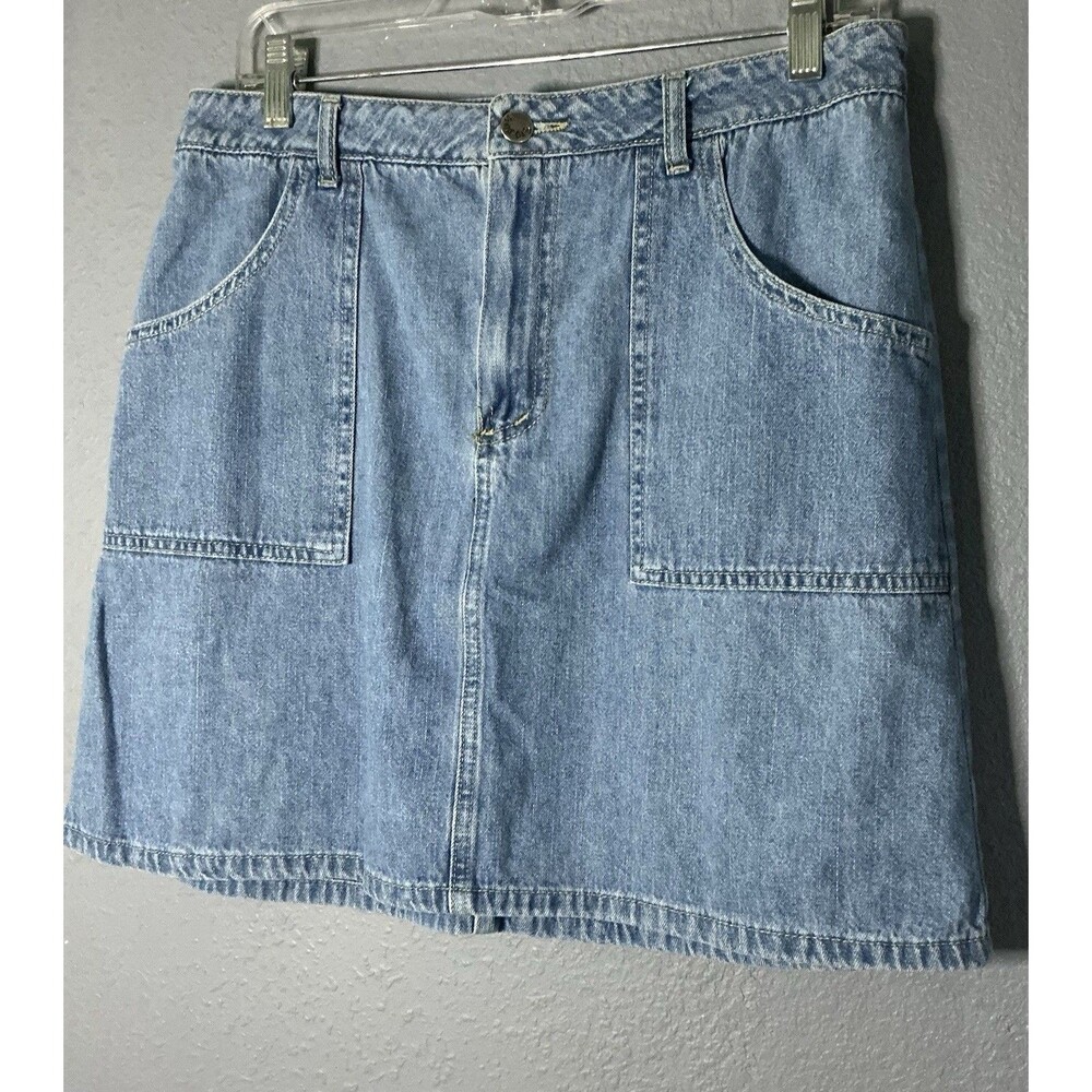 Vintage Paris Blues Denim A-Line Skirt Women’s Size 13 Y2K/2000s Mini Skirt